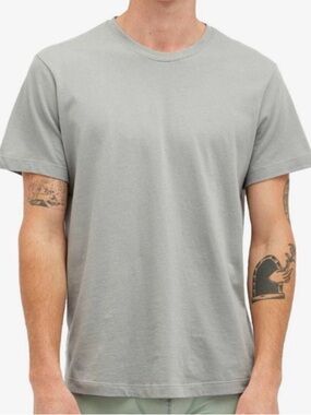 SKIMS Men's Cotton Classic T-Shirt in Pacific